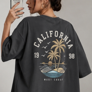 Grey oversized T-shirt